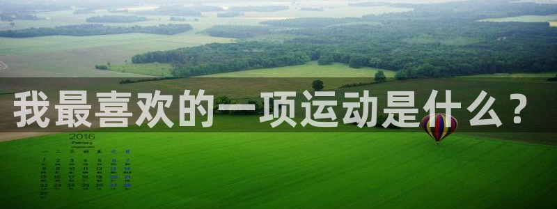 3377体育官网下载软件：我最喜欢的一项运动是什么？