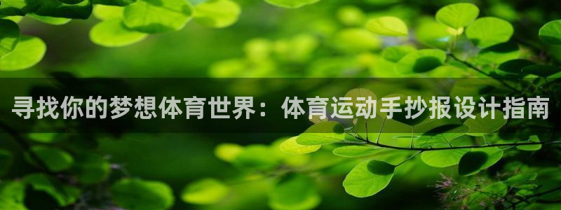 3377体育手机平台：寻找你的梦想体育世界：体育运动手抄报设